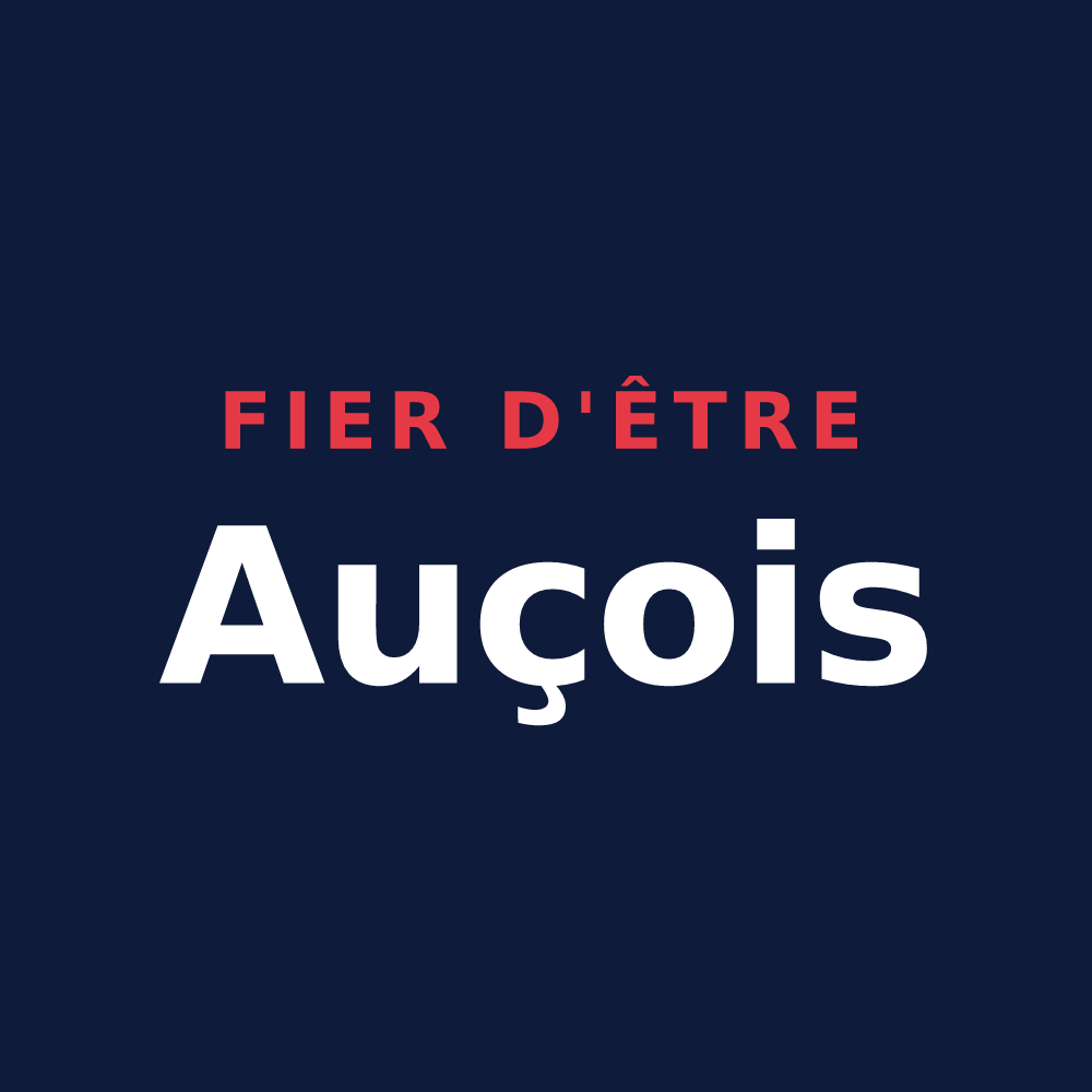 T-shirt « Fier d'être Auçois » — design pour Oisy