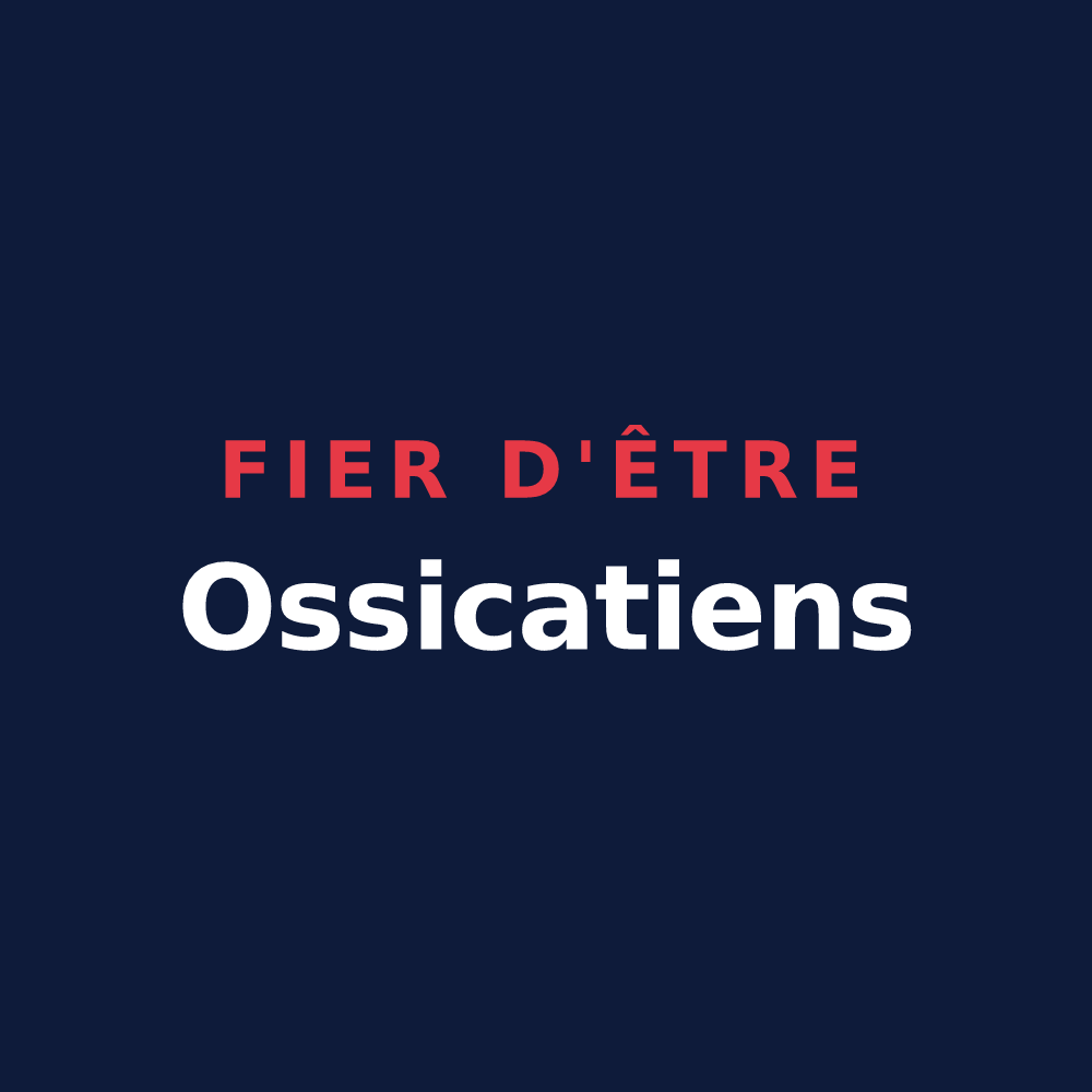 T-shirt « Fier d'être Ossicatiens » — design pour Oisy-le-Verger
