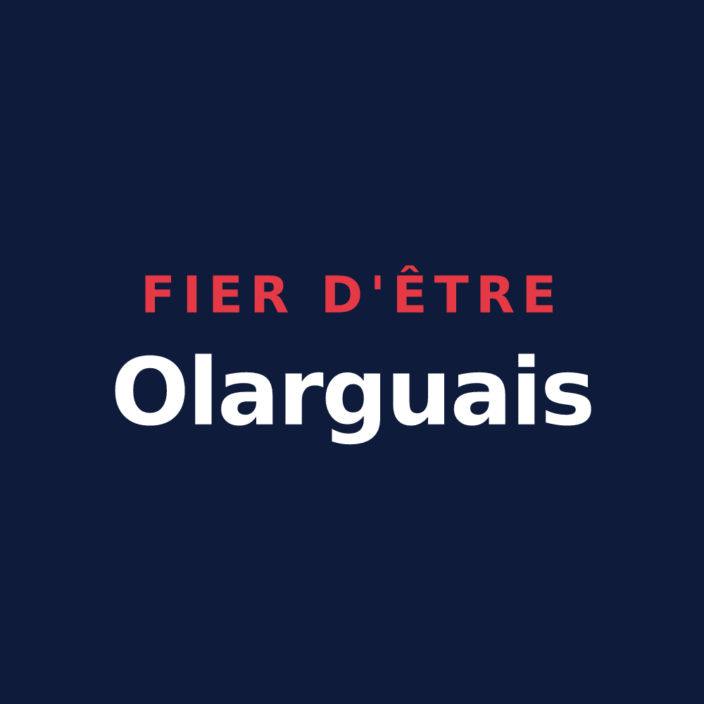 T-shirt « Fier d'être Olarguais » — design pour Olargues