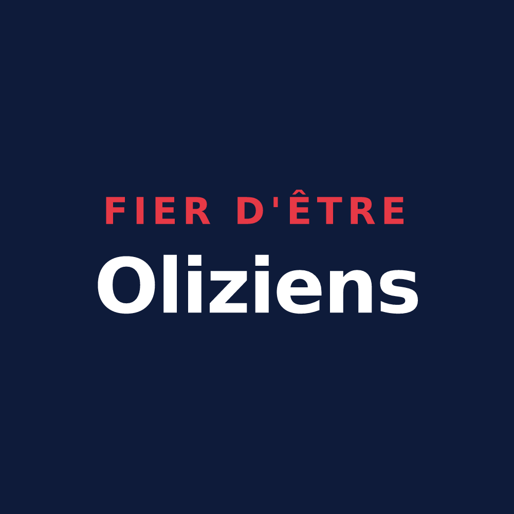 T-shirt « Fier d'être Oliziens » — design pour Olizy
