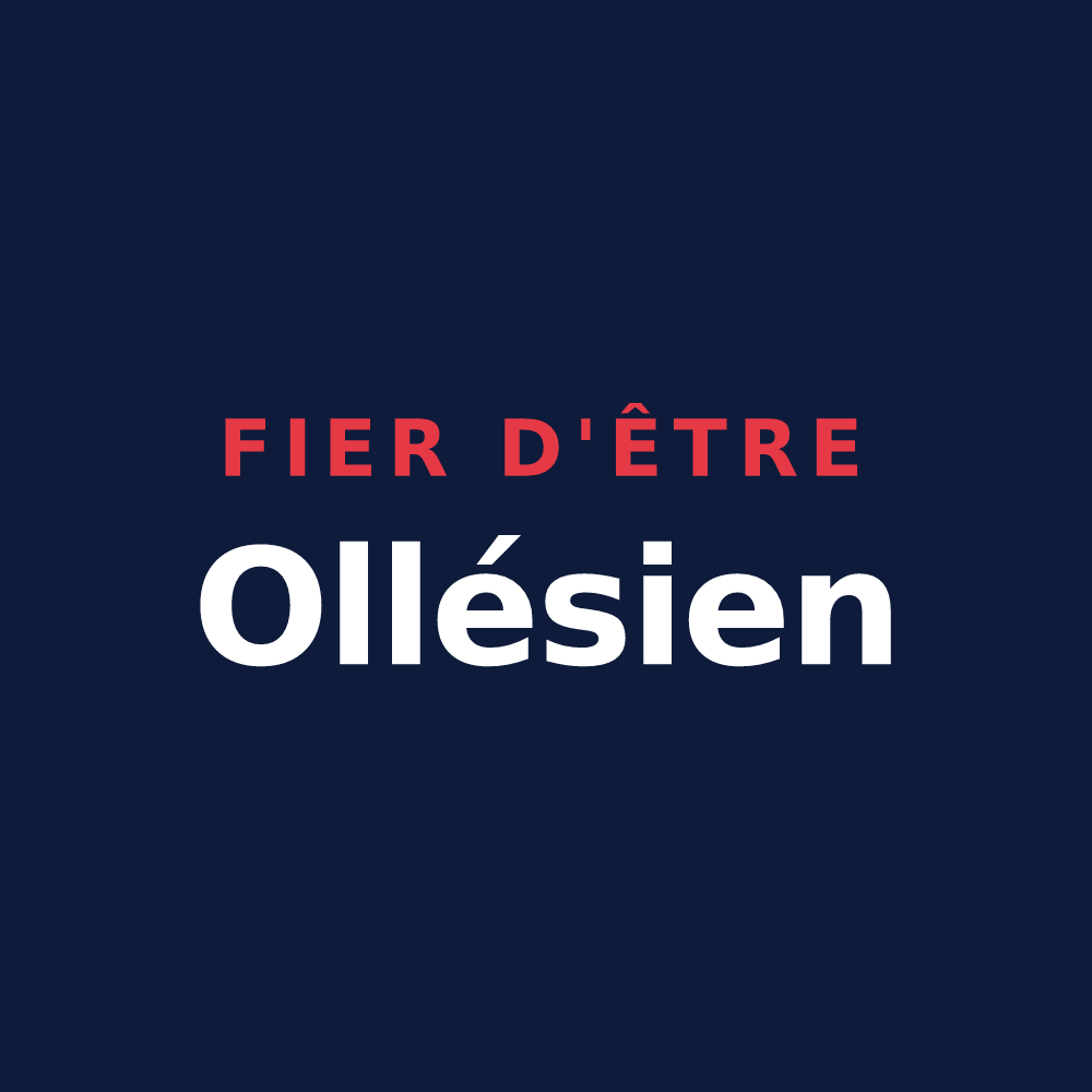T-shirt « Fier d'être Ollésien » — design pour Ollé