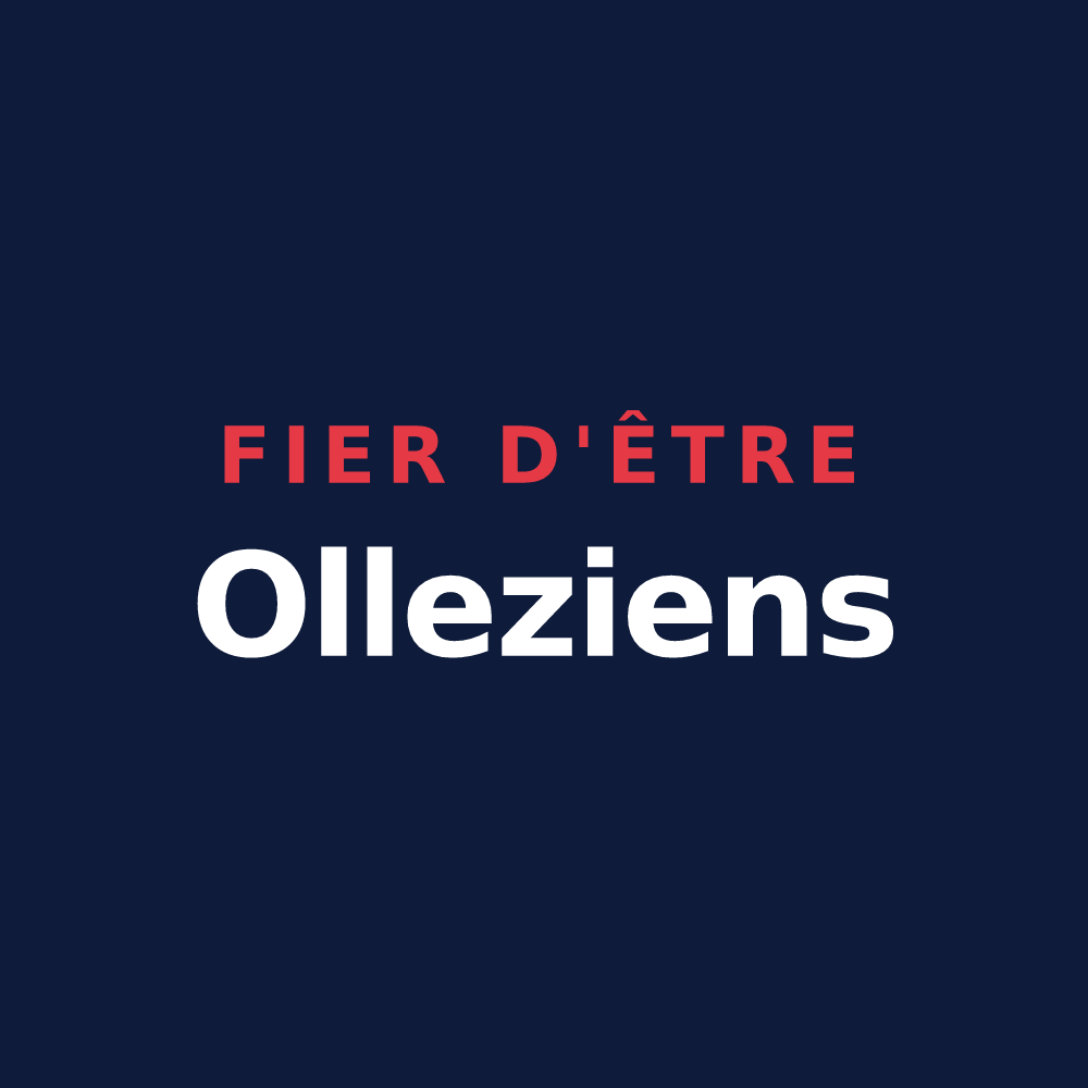 T-shirt « Fier d'être Olleziens » — design pour Ollezy