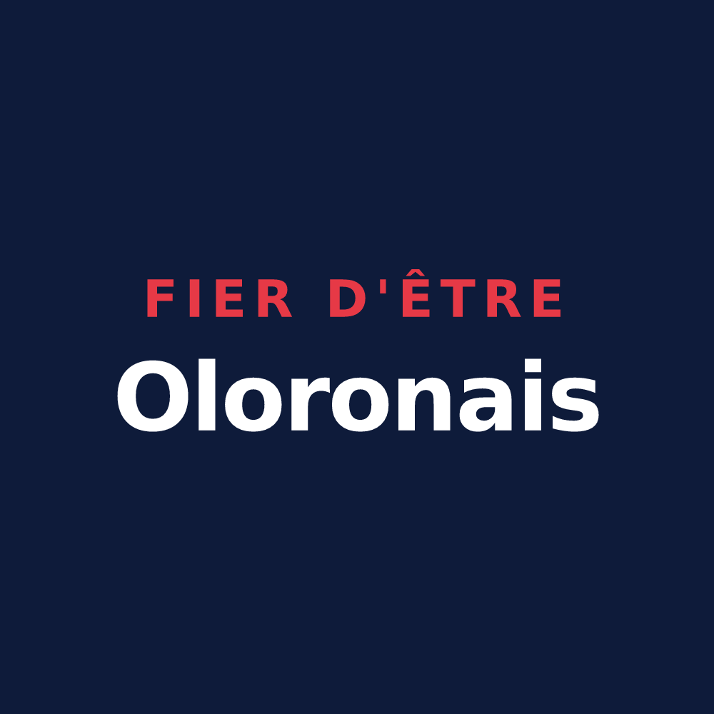 T-shirt « Fier d'être Oloronais » — design pour Oloron-Sainte-Marie