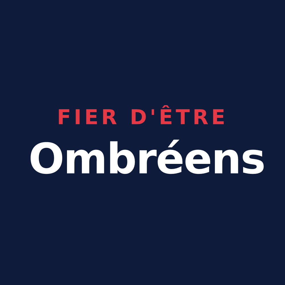 T-shirt « Fier d'être Ombréens » — design pour Ombrée d'Anjou