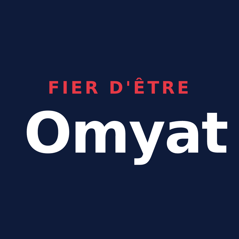 T-shirt « Fier d'être Omyat » — design pour Omey