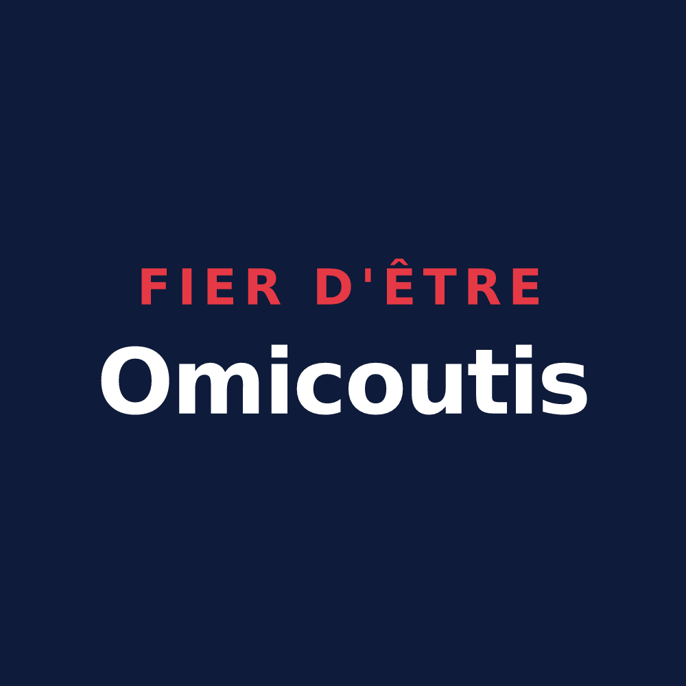 T-shirt « Fier d'être Omicoutis » — design pour Omicourt