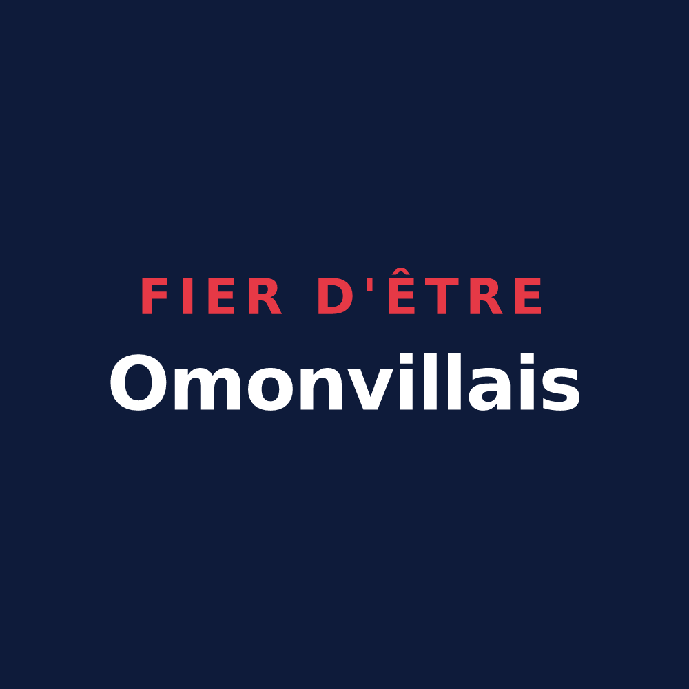 T-shirt « Fier d'être Omonvillais » — design pour Omonville