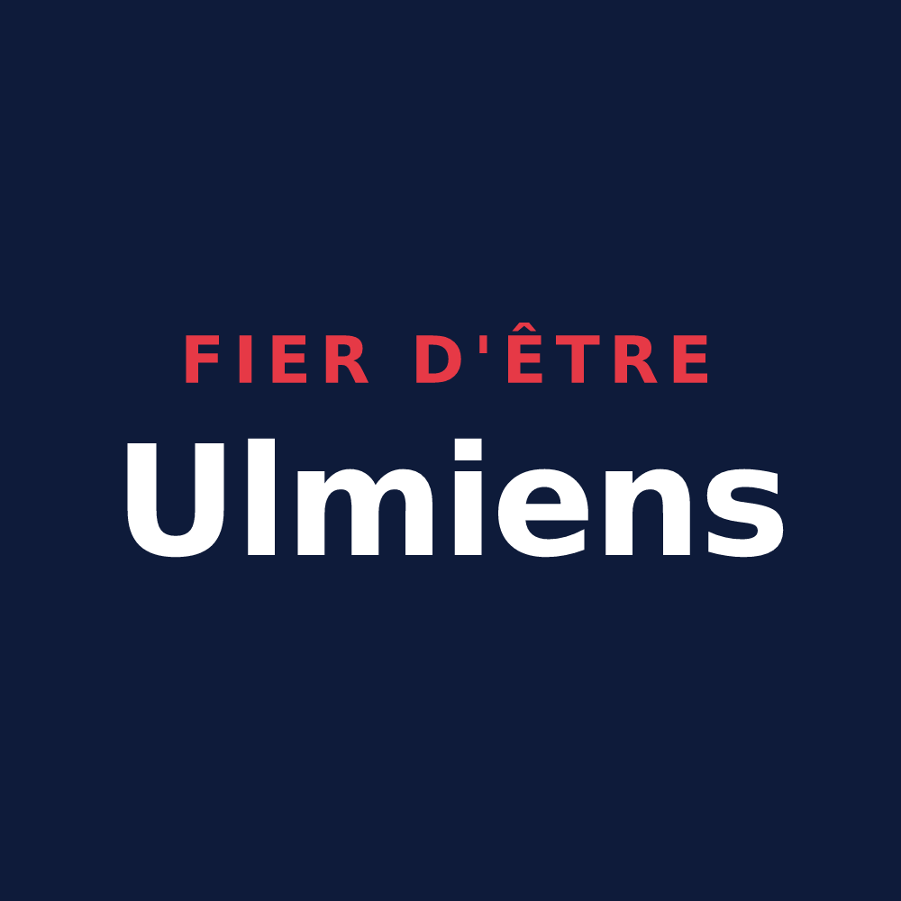 T-shirt « Fier d'être Ulmiens » — design pour Oms