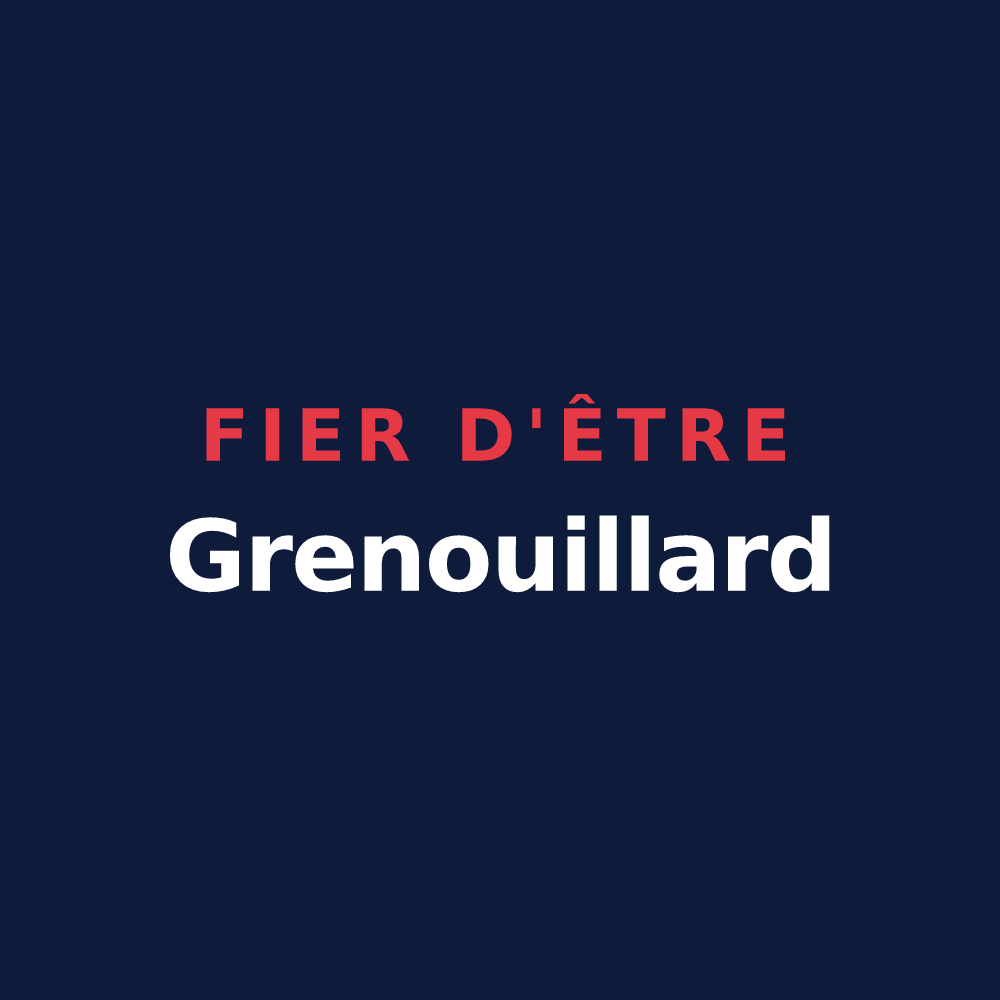 T-shirt « Fier d'être Grenouillard » — design pour Ondreville-sur-Essonne