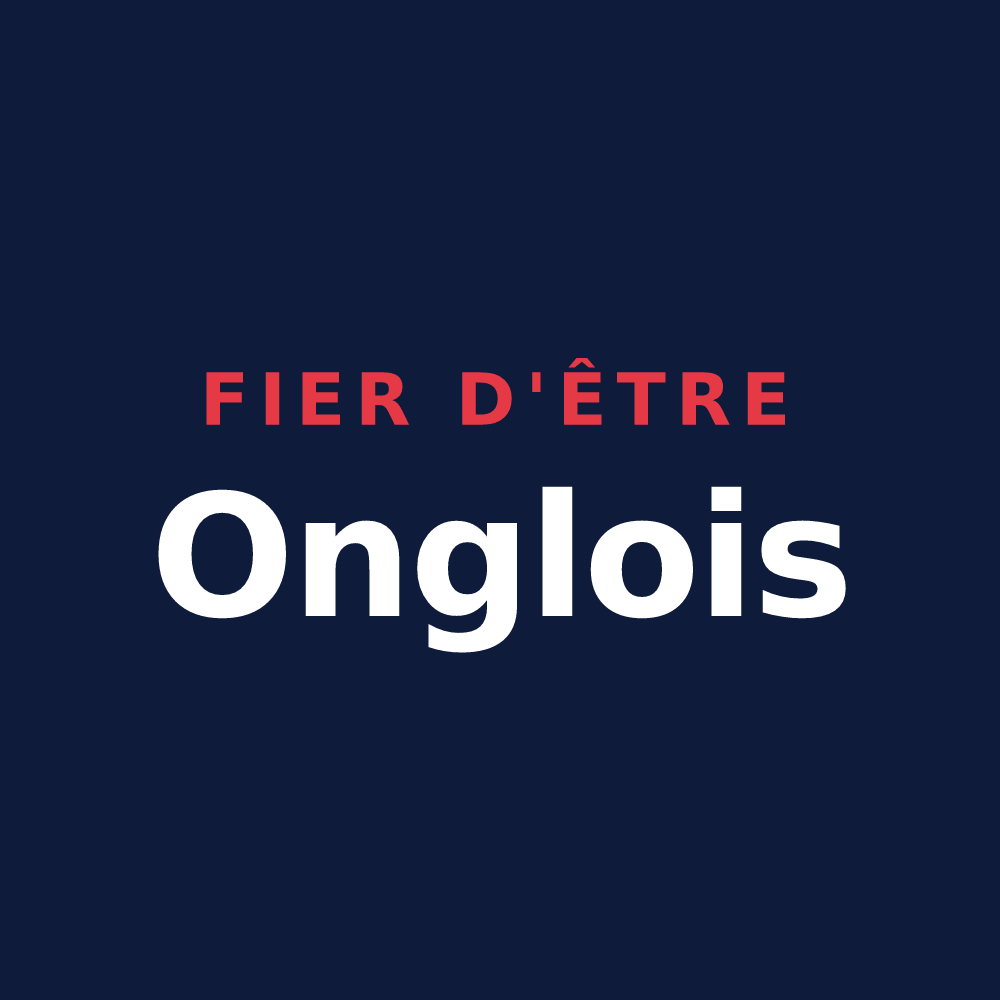 T-shirt « Fier d'être Onglois » — design pour Ongles