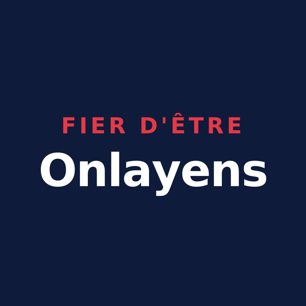 T-shirt « Fier d'être Onlayens » — design pour Onlay