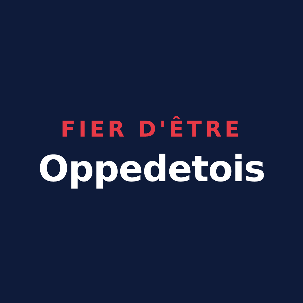 T-shirt « Fier d'être Oppedetois » — design pour Oppedette