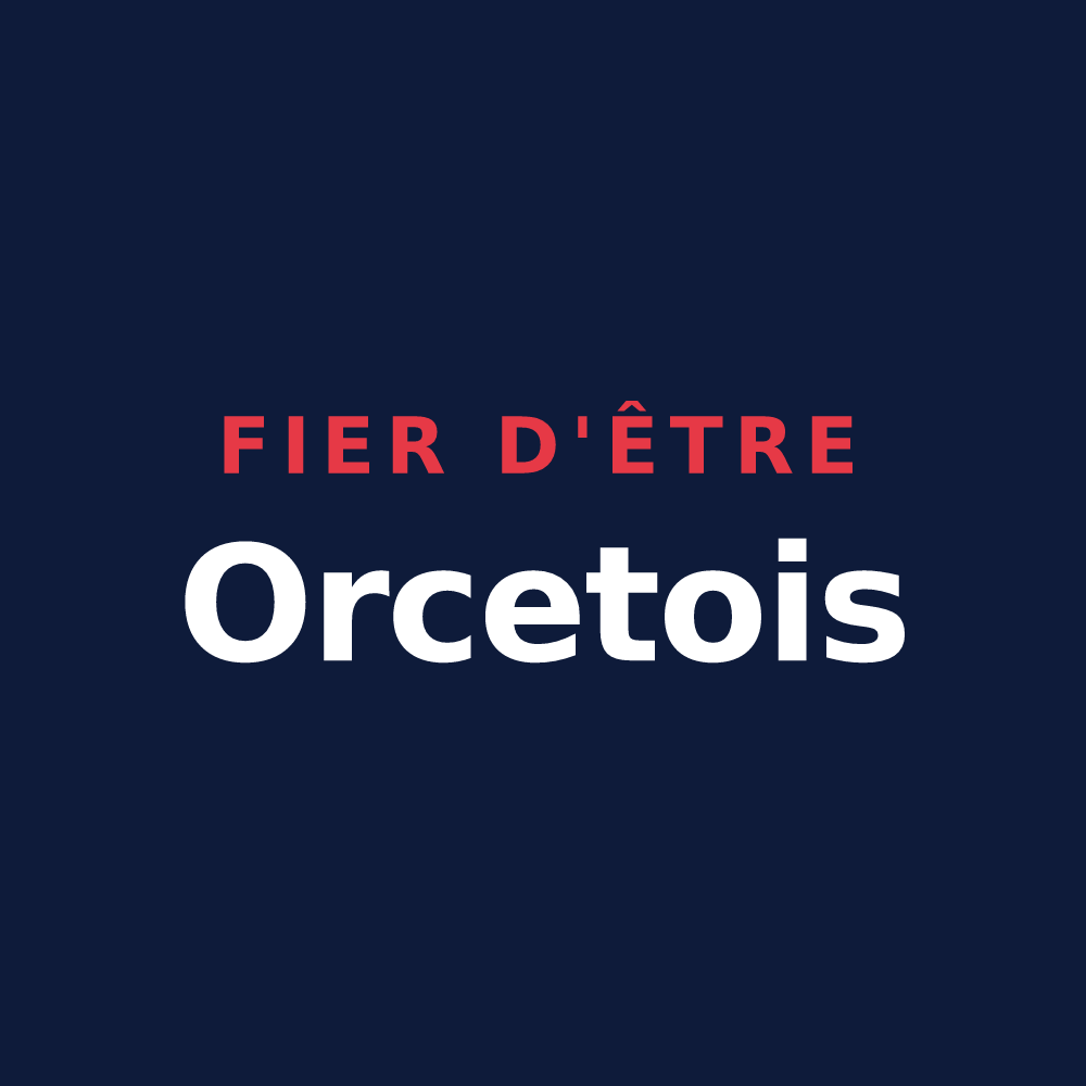 T-shirt « Fier d'être Orcetois » — design pour Orcet