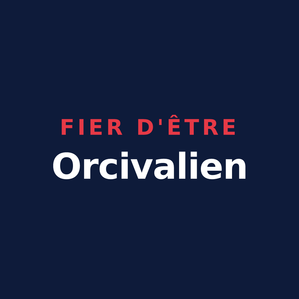 T-shirt « Fier d'être Orcivalien » — design pour Orcevaux