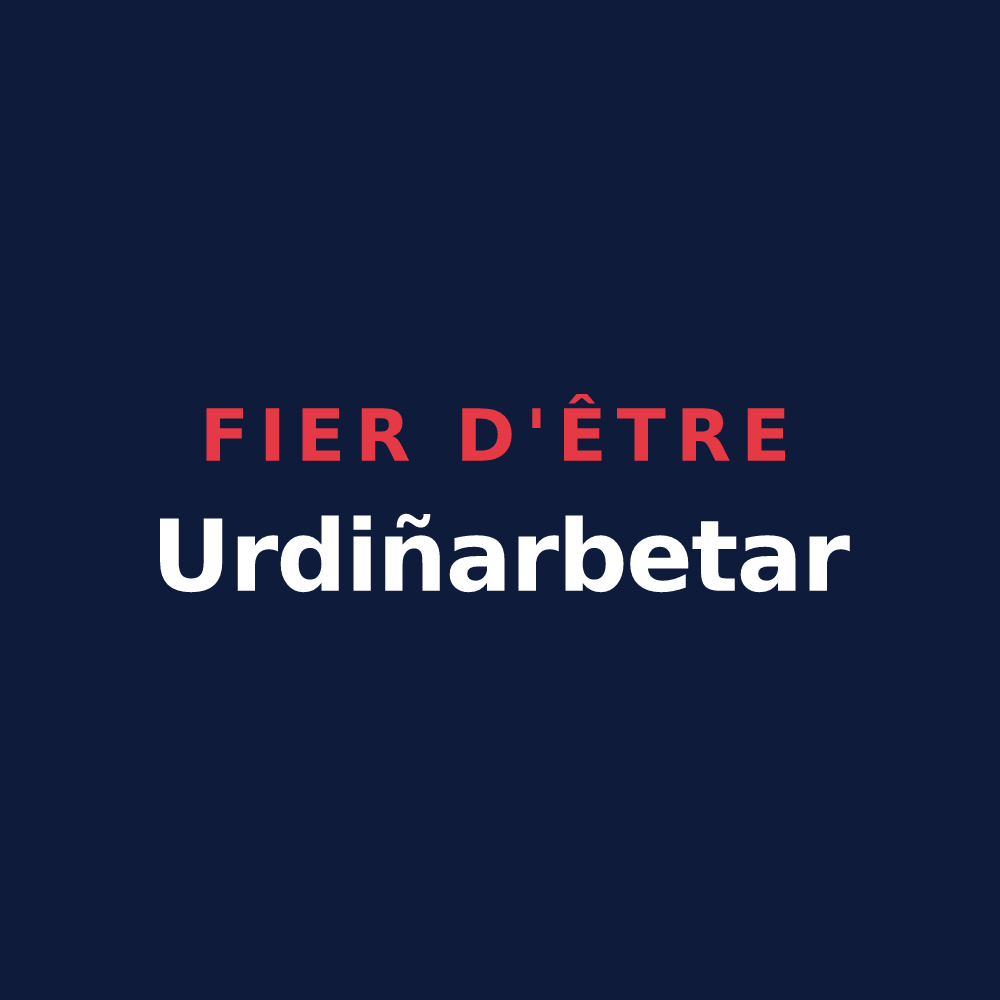 T-shirt « Fier d'être Urdiñarbetar » — design pour Ordiarp