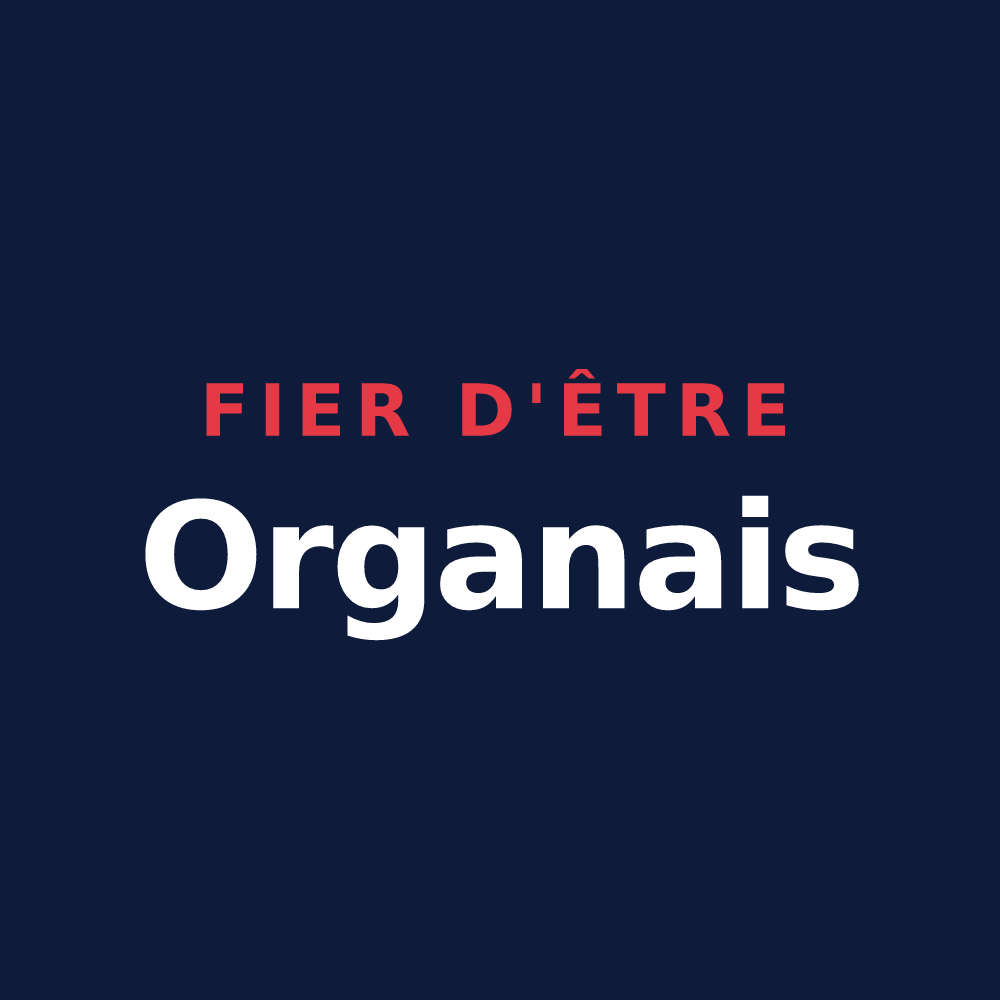 T-shirt « Fier d'être Organais » — design pour Organ