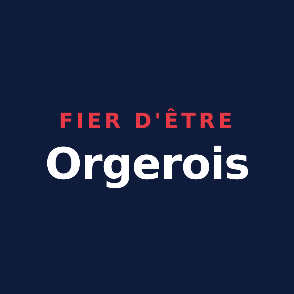 T-shirt « Fier d'être Orgerois » — design pour Orgères