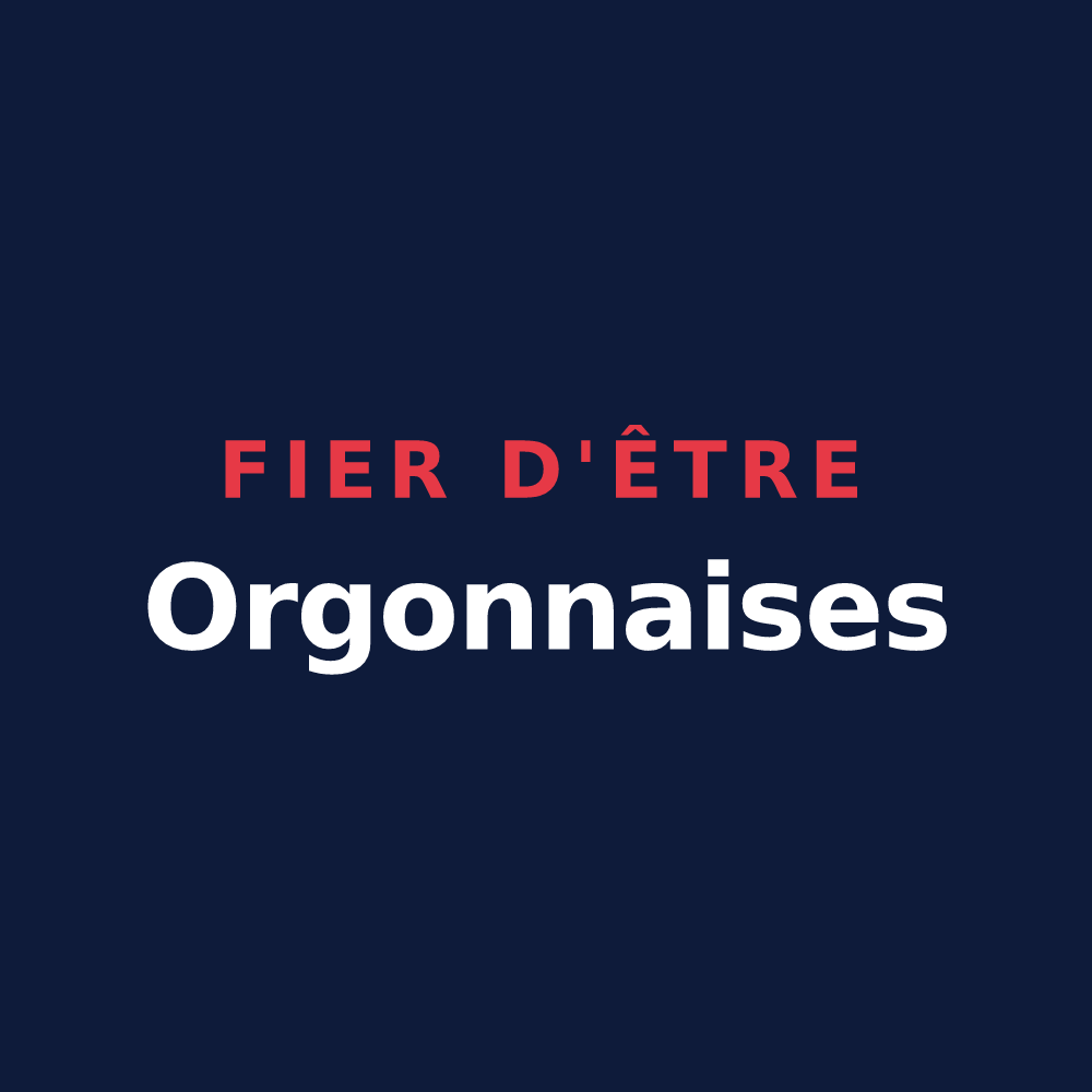 T-shirt « Fier d'être Orgonnaises » — design pour Orgon