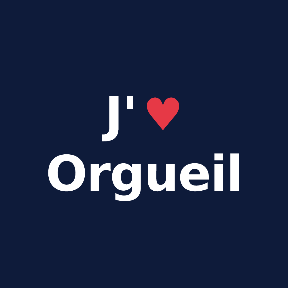 T-shirt personnalisé Orgueil — design J'aime Orgueil