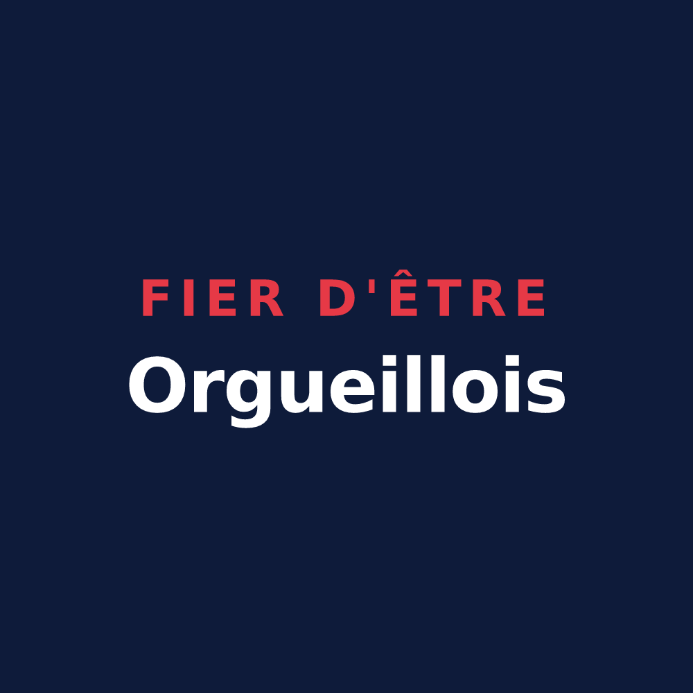T-shirt « Fier d'être Orgueillois » — design pour Orgueil