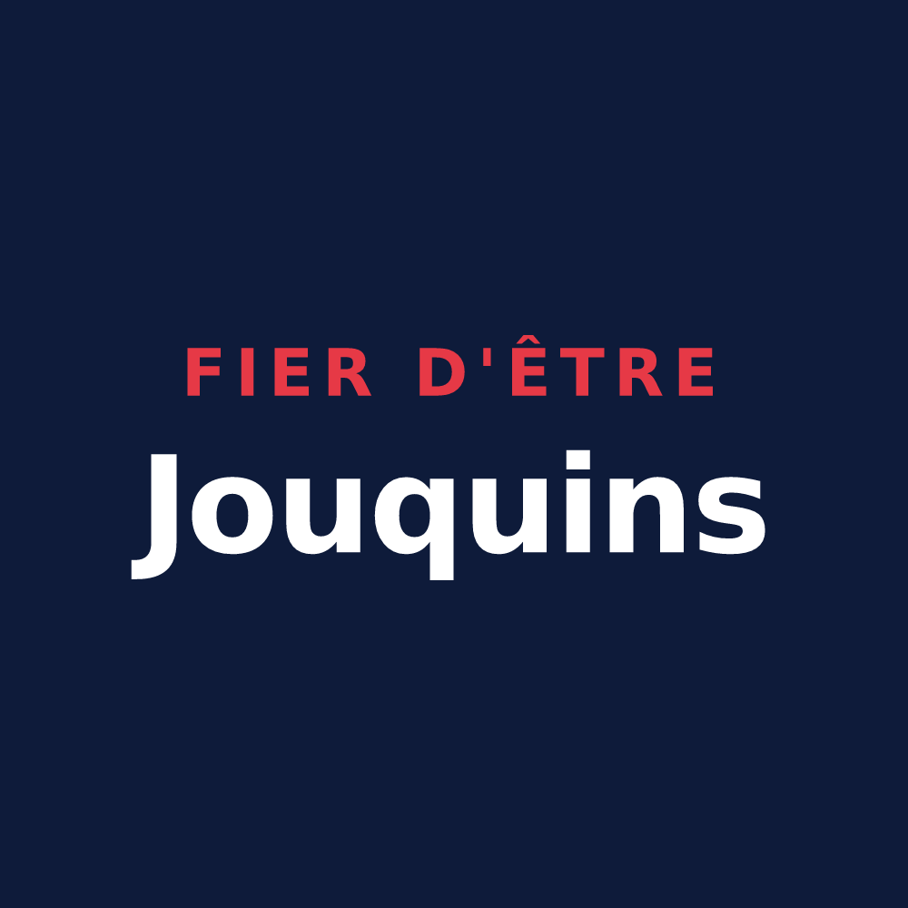 T-shirt « Fier d'être Jouquins » — design pour Origny-le-Sec