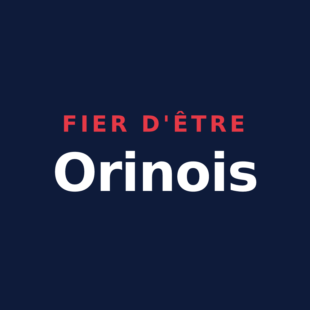 T-shirt « Fier d'être Orinois » — design pour Orin