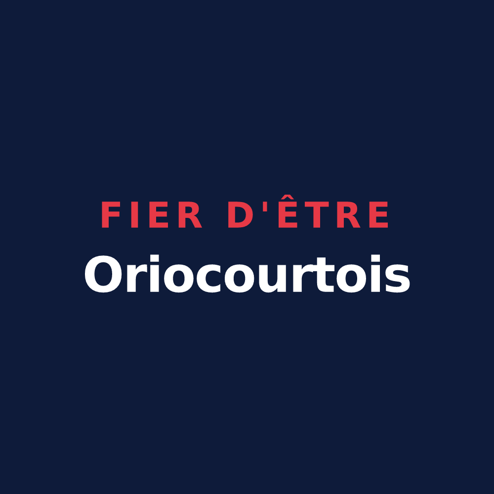 T-shirt « Fier d'être Oriocourtois » — design pour Oriocourt