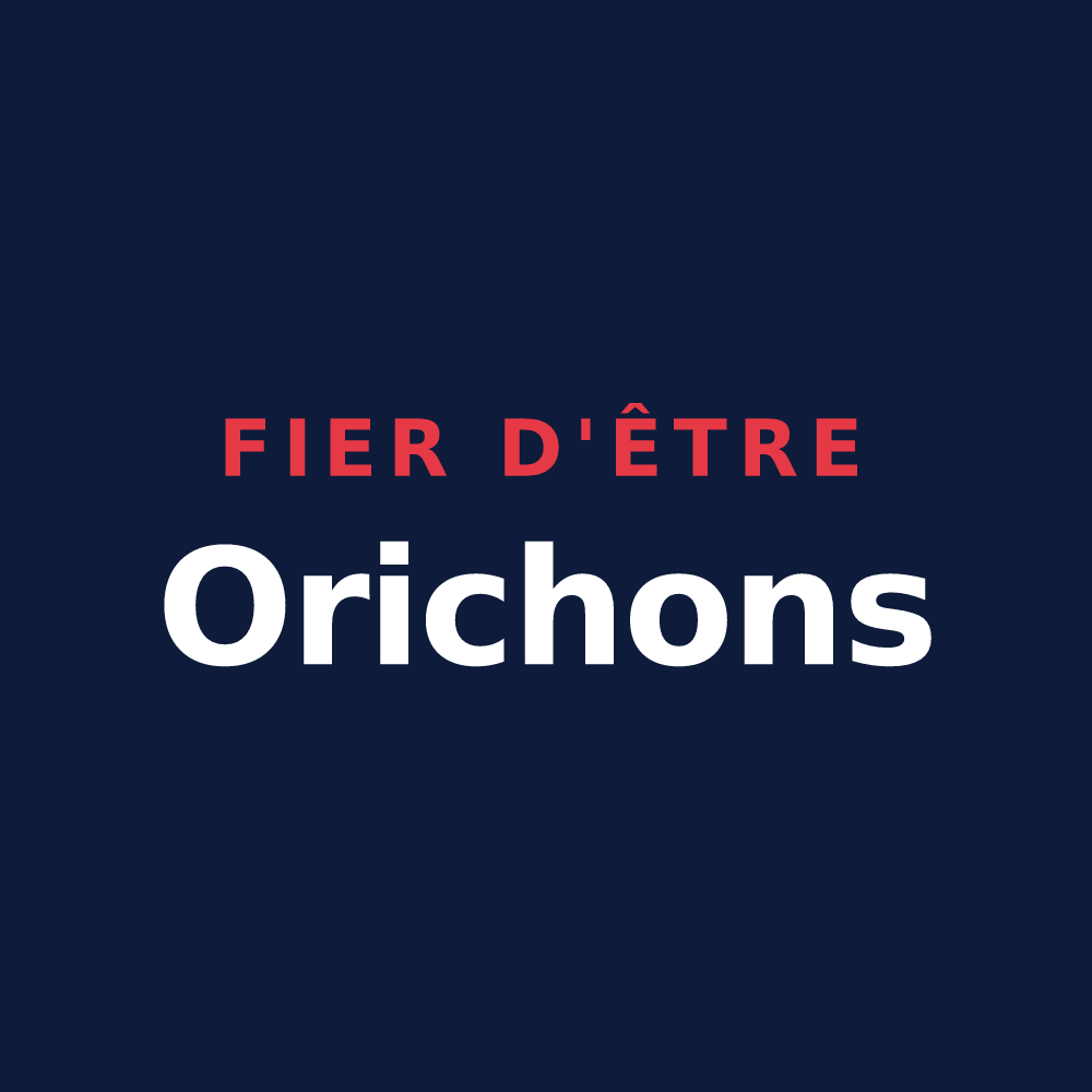 T-shirt « Fier d'être Orichons » — design pour Oris-en-Rattier