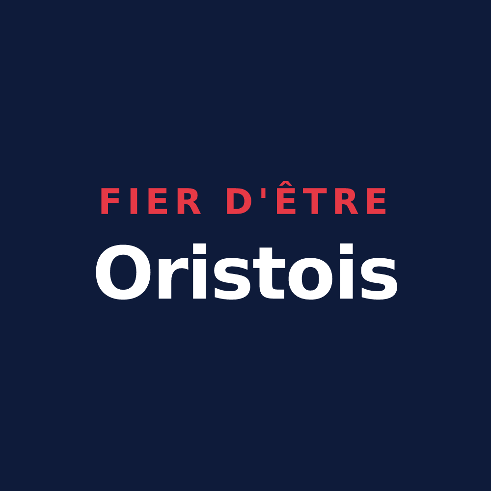 T-shirt « Fier d'être Oristois » — design pour Orist
