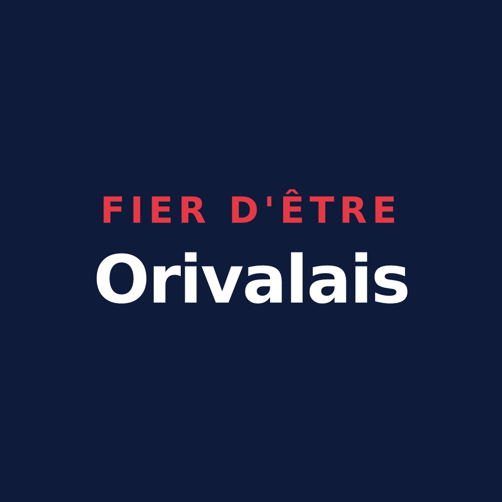 T-shirt « Fier d'être Orivalais » — design pour Orival