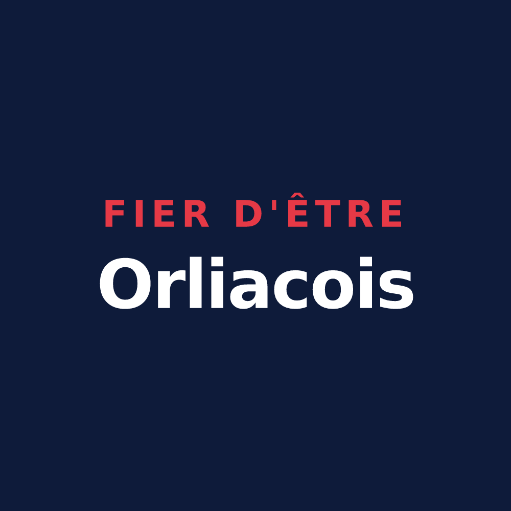 T-shirt « Fier d'être Orliacois » — design pour Orliac-de-Bar