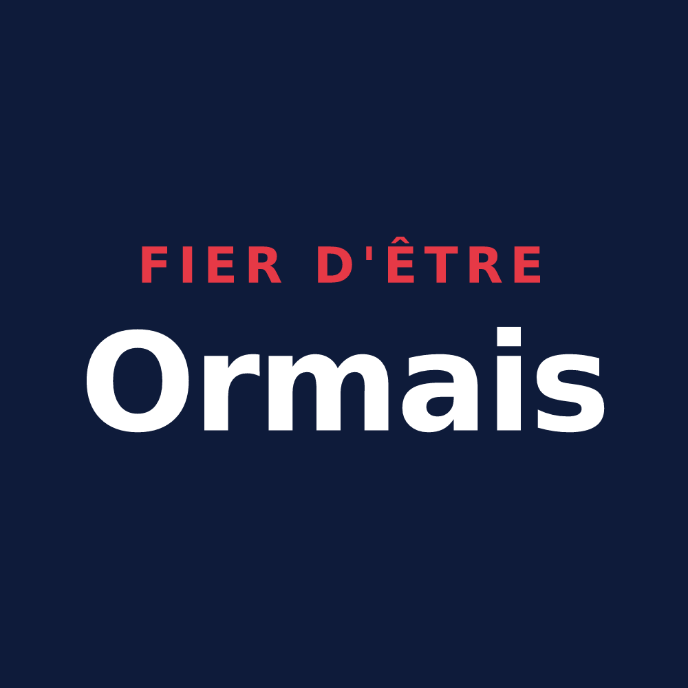 T-shirt « Fier d'être Ormais » — design pour Ormes