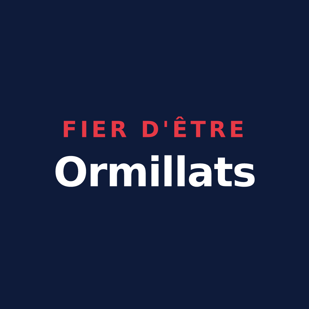 T-shirt « Fier d'être Ormillats » — design pour Ormes