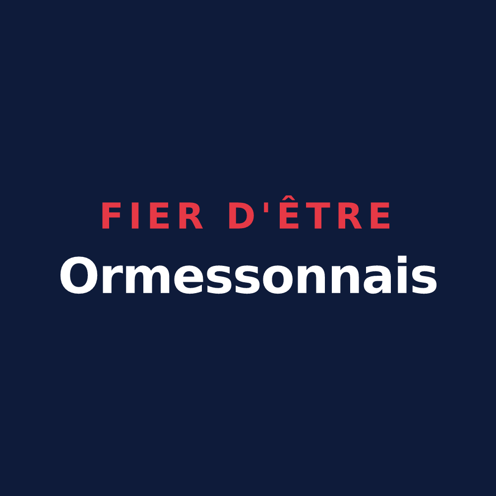 T-shirt « Fier d'être Ormessonnais » — design pour Ormesson