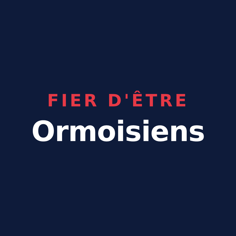 T-shirt « Fier d'être Ormoisiens » — design pour Ormoy-Villers