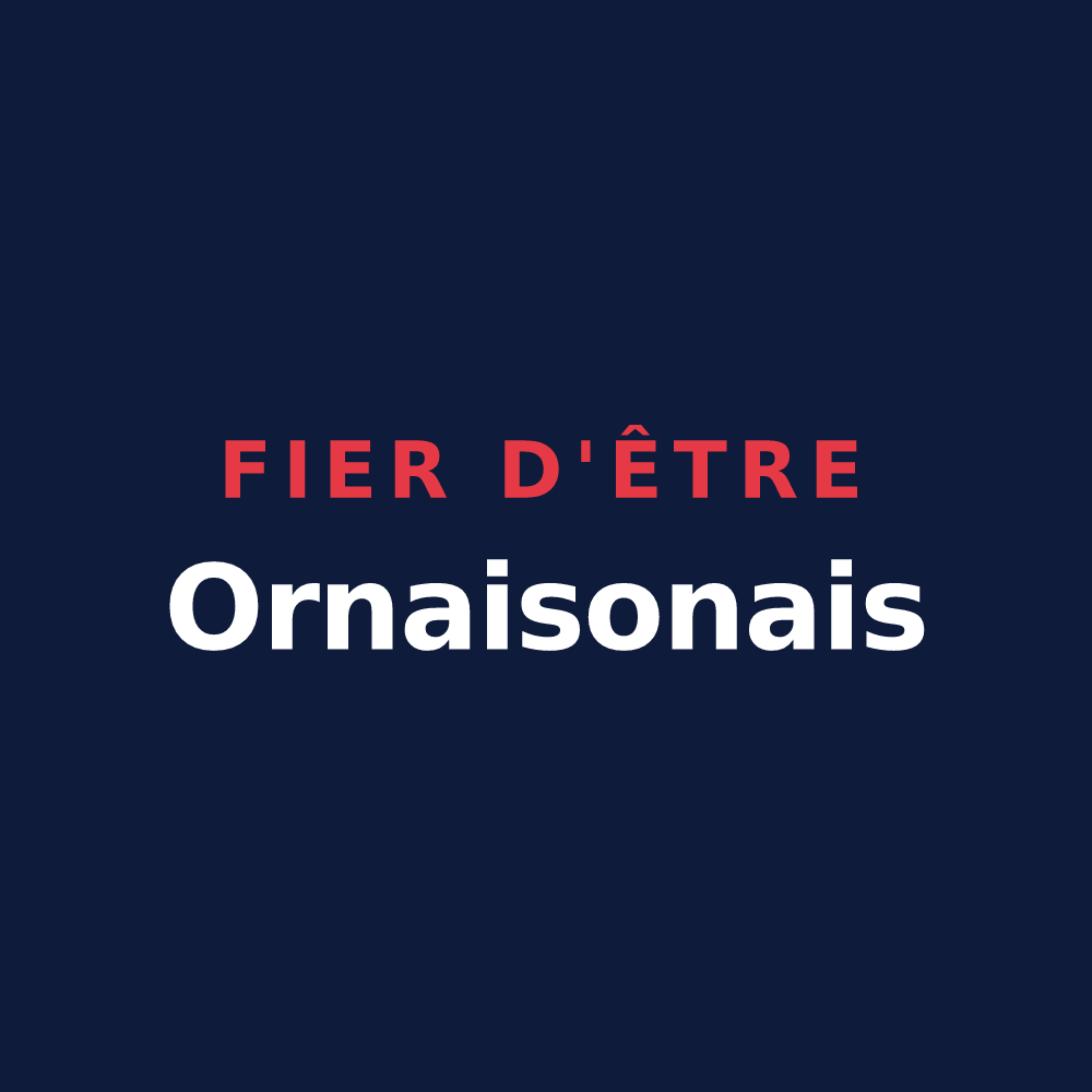 T-shirt « Fier d'être Ornaisonais » — design pour Ornaisons