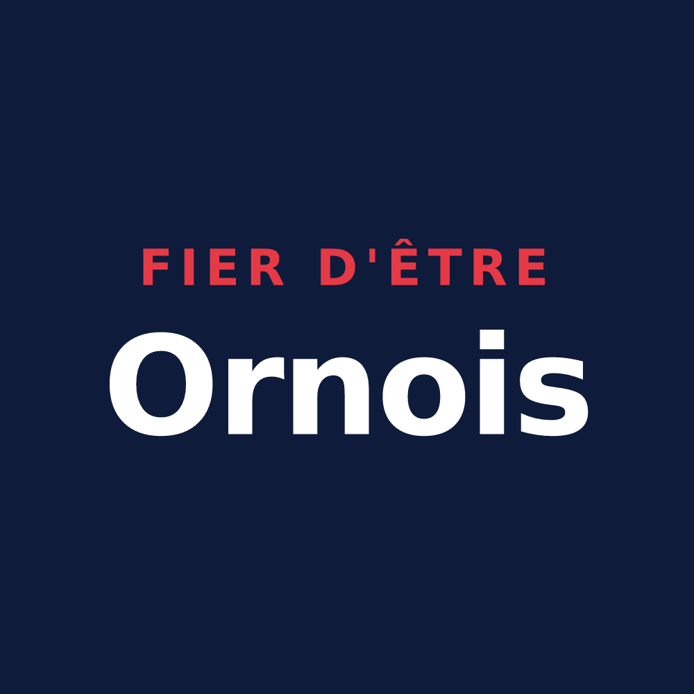 T-shirt « Fier d'être Ornois » — design pour Orny