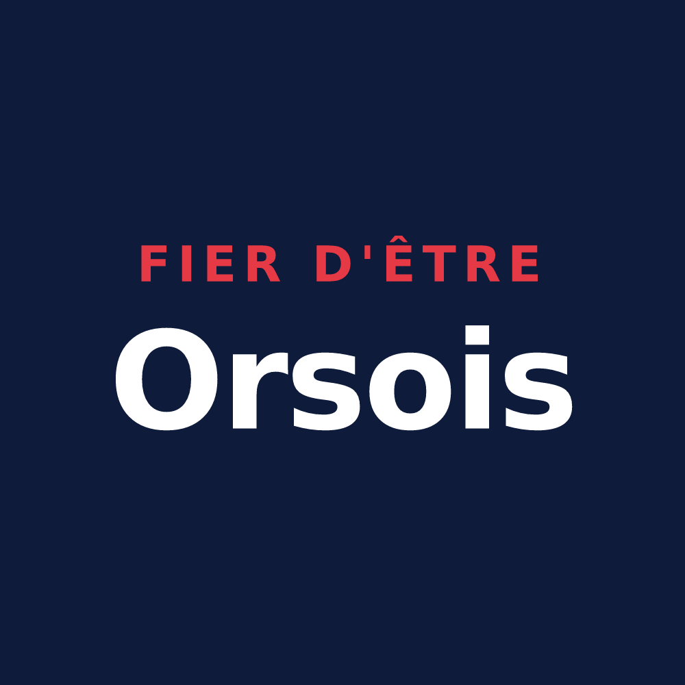 T-shirt « Fier d'être Orsois » — design pour Ors