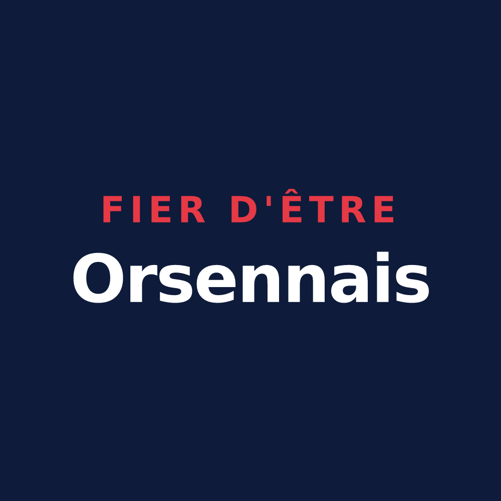 T-shirt « Fier d'être Orsennais » — design pour Orsennes