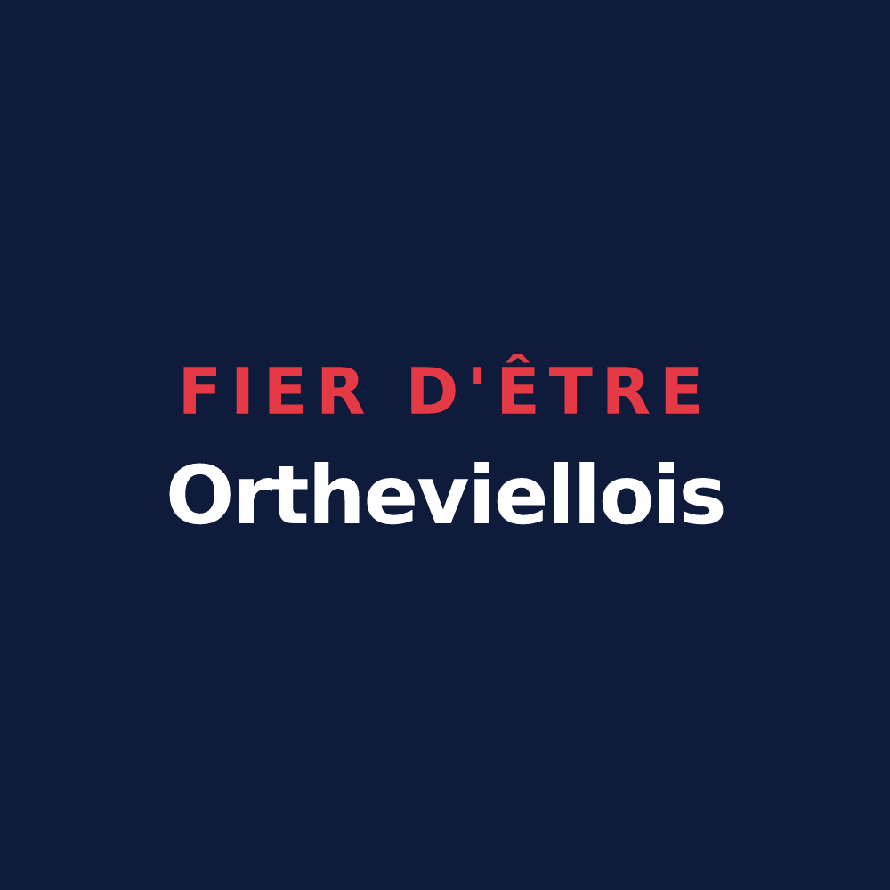 T-shirt « Fier d'être Ortheviellois » — design pour Orthevielle