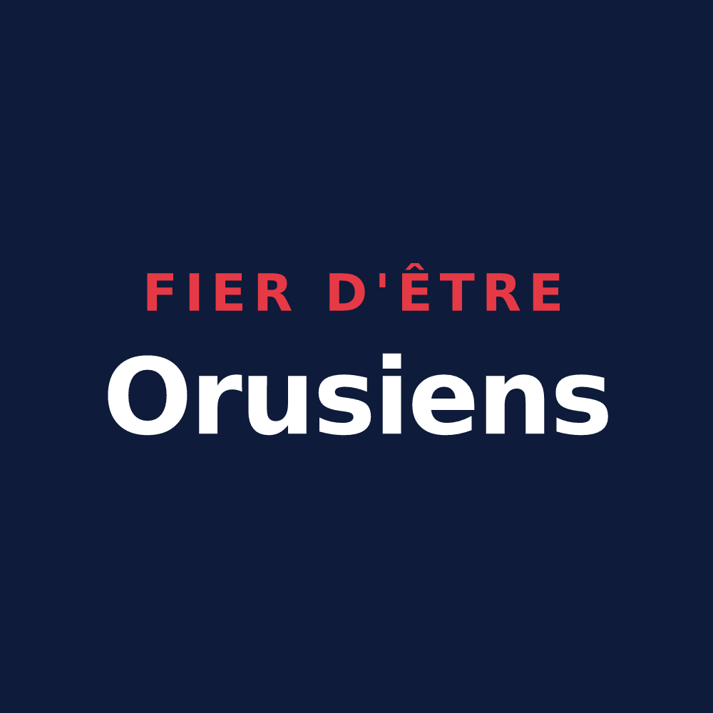 T-shirt « Fier d'être Orusiens » — design pour Orus