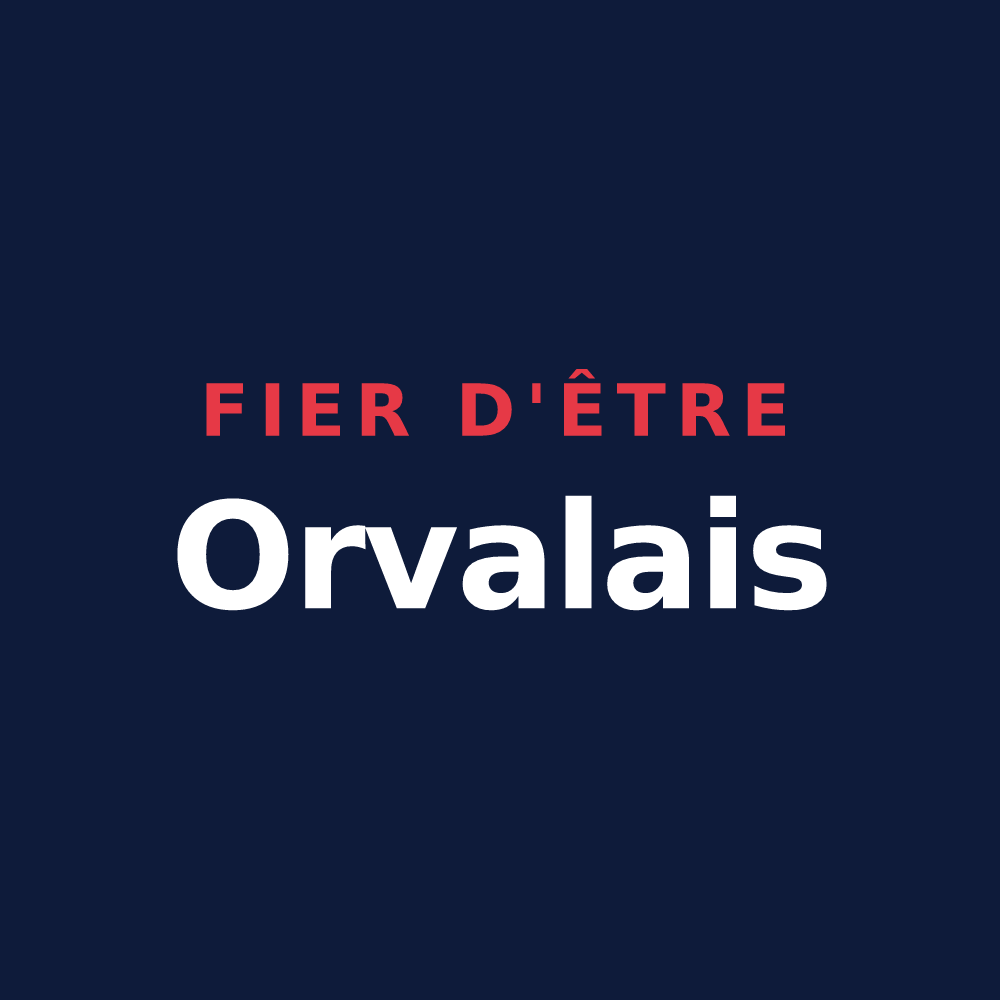 T-shirt « Fier d'être Orvalais » — design pour Orval sur Sienne