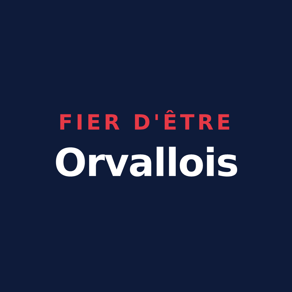 T-shirt « Fier d'être Orvallois » — design pour Orveau