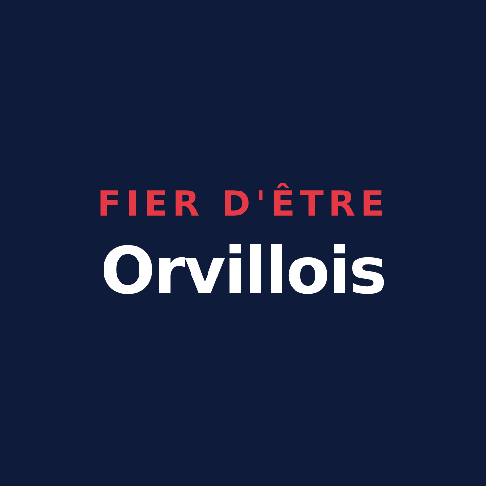 T-shirt « Fier d'être Orvillois » — design pour Orville