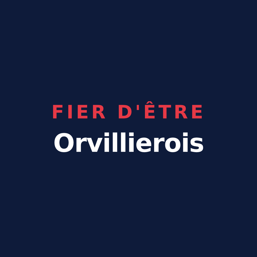 T-shirt « Fier d'être Orvillierois » — design pour Orvilliers