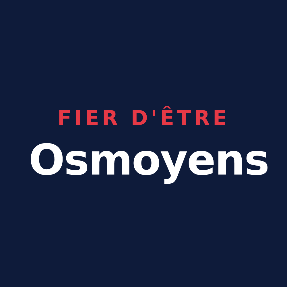 T-shirt « Fier d'être Osmoyens » — design pour Osmoy-Saint-Valery