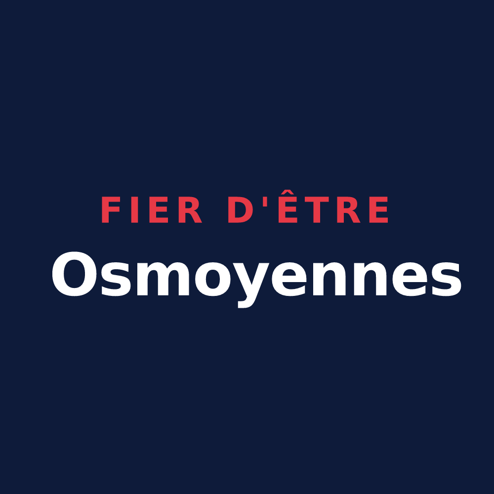 T-shirt « Fier d'être Osmoyennes » — design pour Osmoy