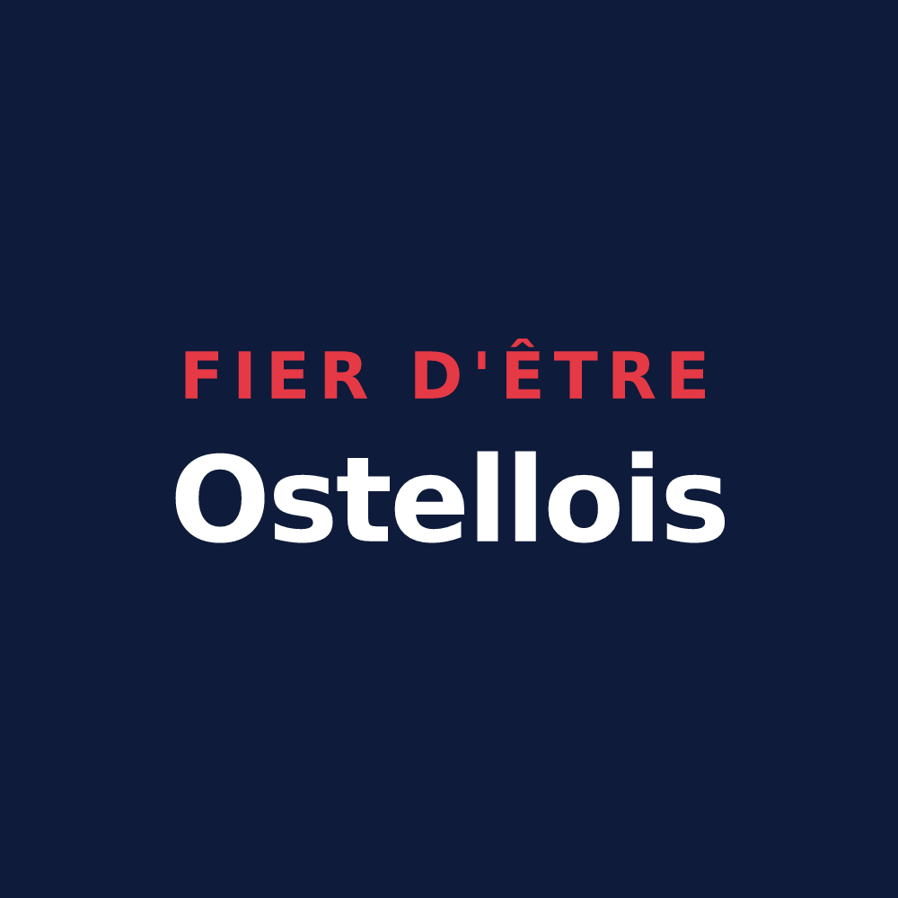 T-shirt « Fier d'être Ostellois » — design pour Ostel