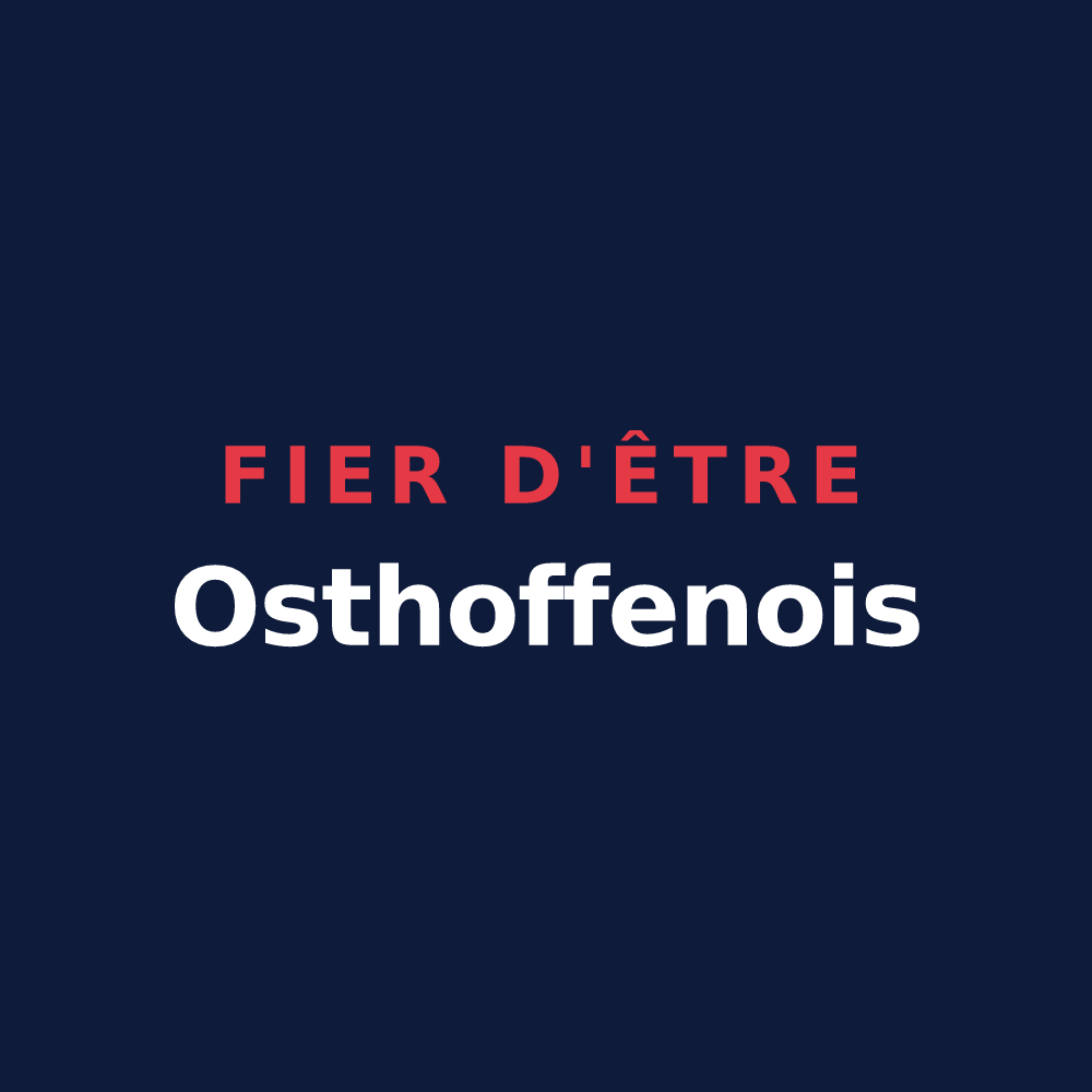 T-shirt « Fier d'être Osthoffenois » — design pour Osthoffen