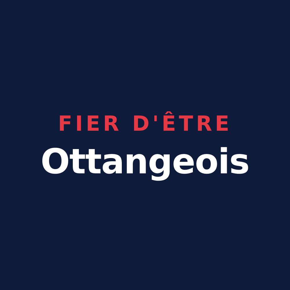 T-shirt « Fier d'être Ottangeois » — design pour Ottange